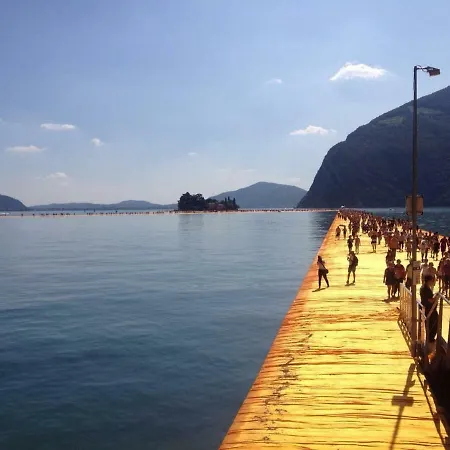 Lägenhet Panoramic Terrace Steps From The Iseo In Spacious *